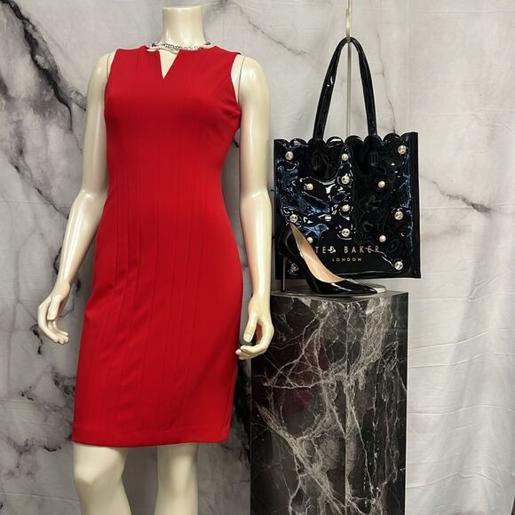 Calvin Klein red dress - Picture 4 of 7